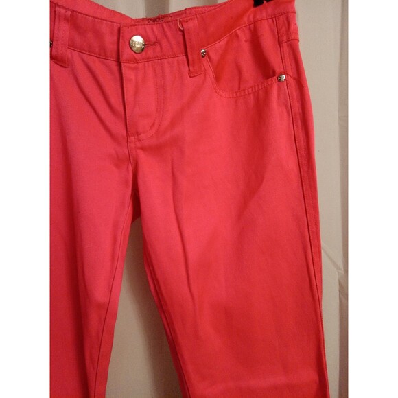 TRIPP NYC Daanggoodman Bright Neon Pink Skinny Pants Size 3 - Picture 2 of 5